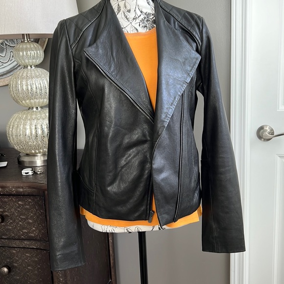7 For All Mankind Jackets & Blazers - 7 for all mankind leather jacket